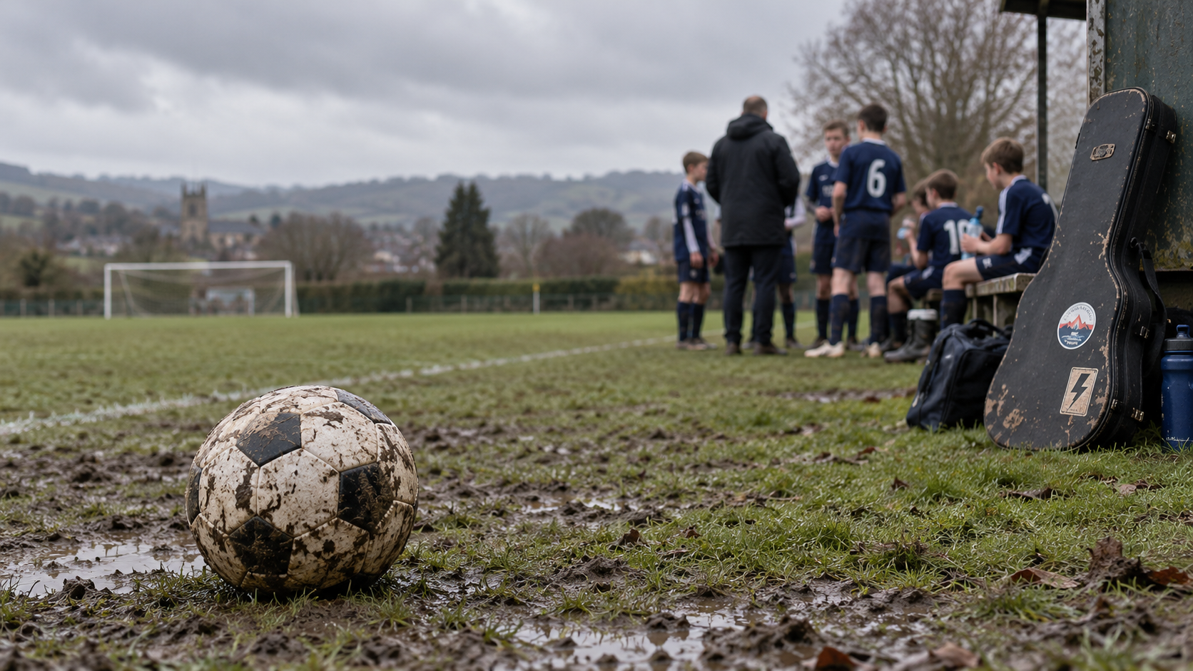 American rock group Wheatus backs Worcestershire under-13s football team