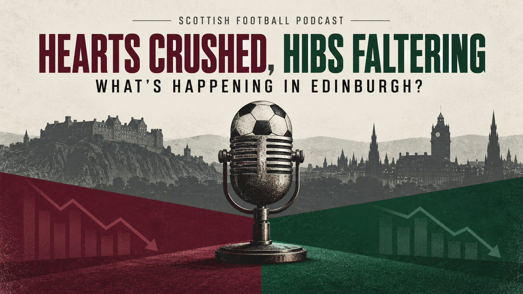 Scottish Football Podcast - Hearts Crushed and Hibs Faltering - What's Happening in Edinburgh?