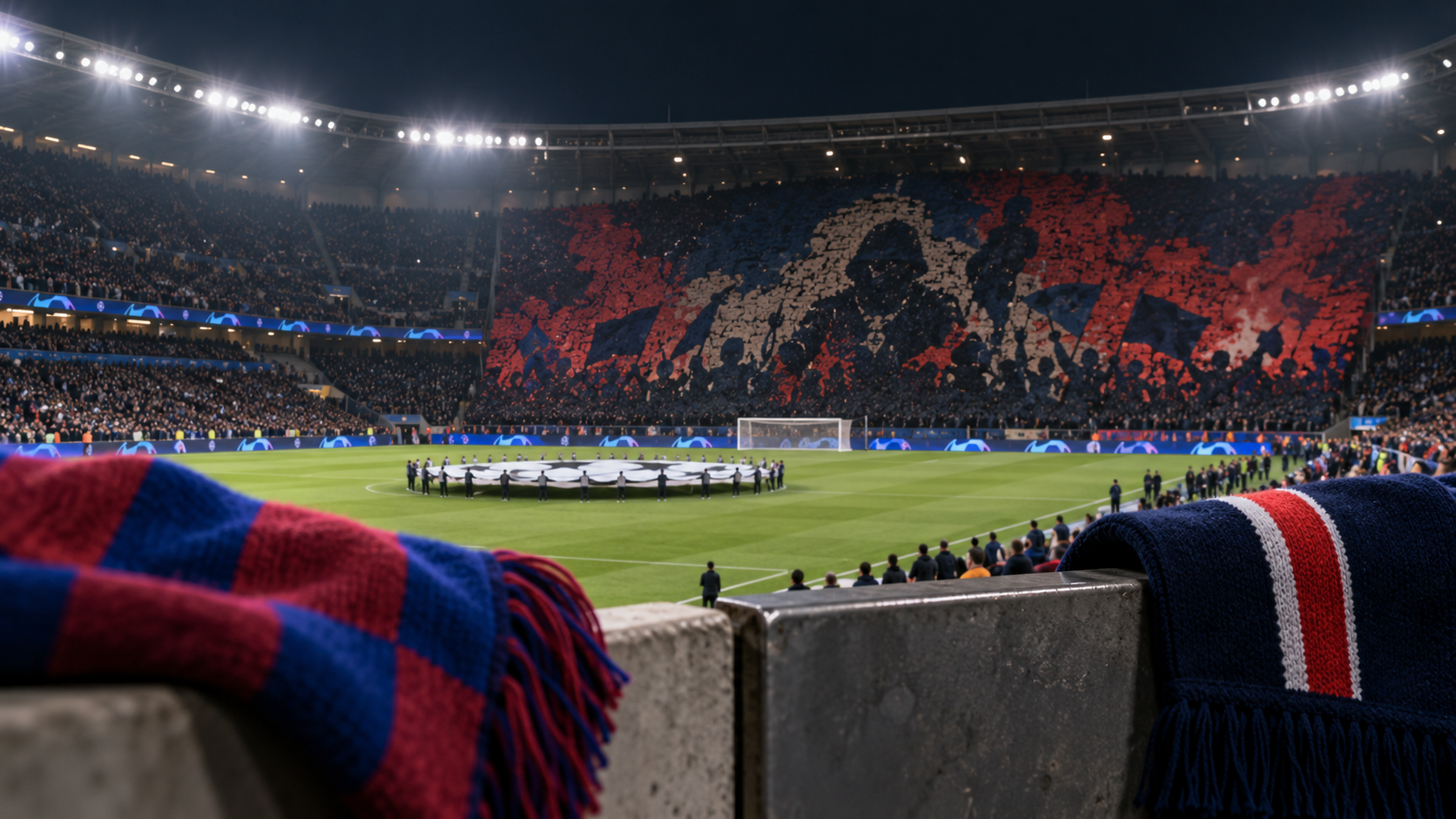 Barcelona Denounce PSG Tifo for Promoting 'Violence and Hate'