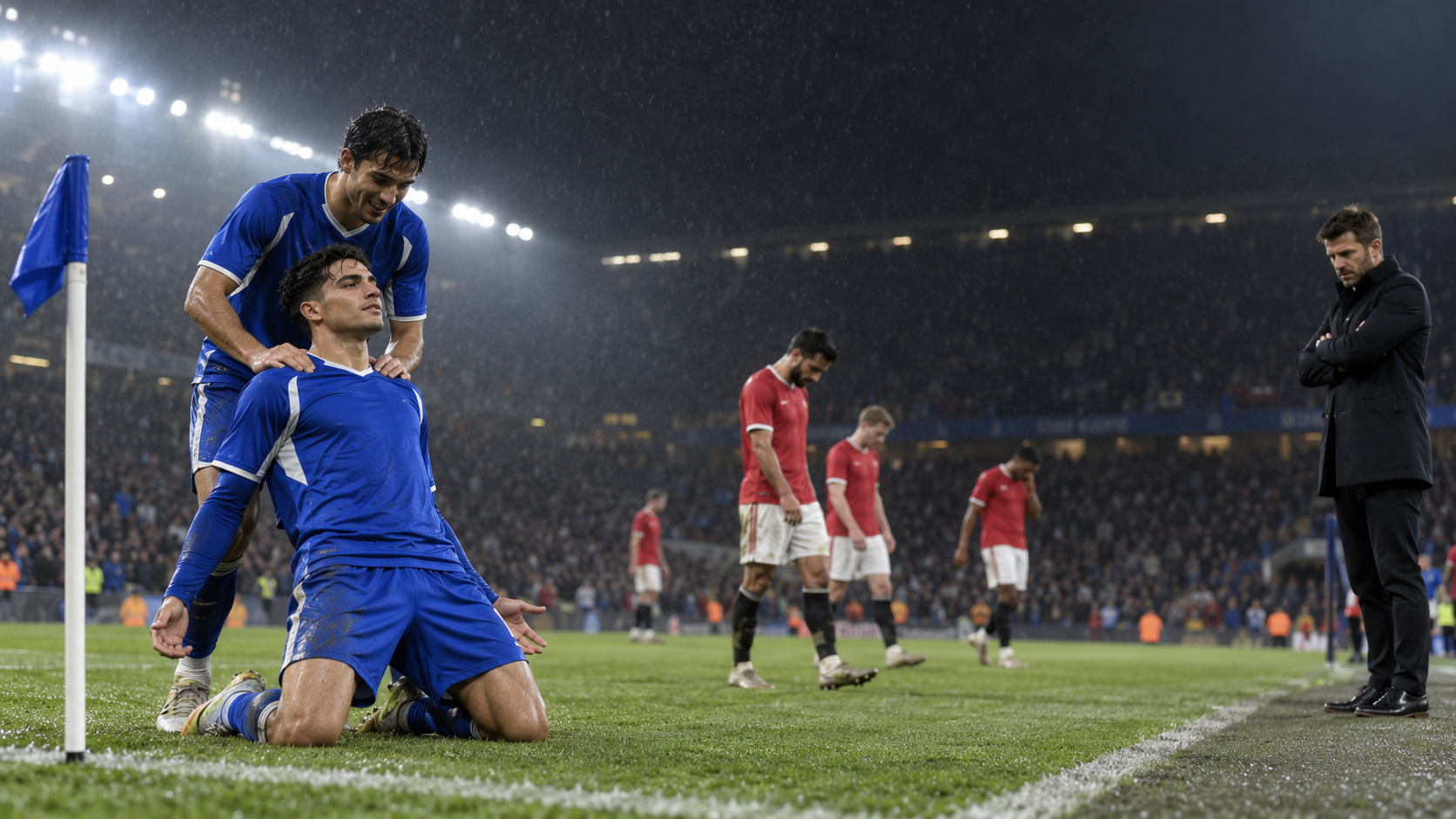 Como crush woeful Manchester United to heap further pressure on Carrick | Champions League