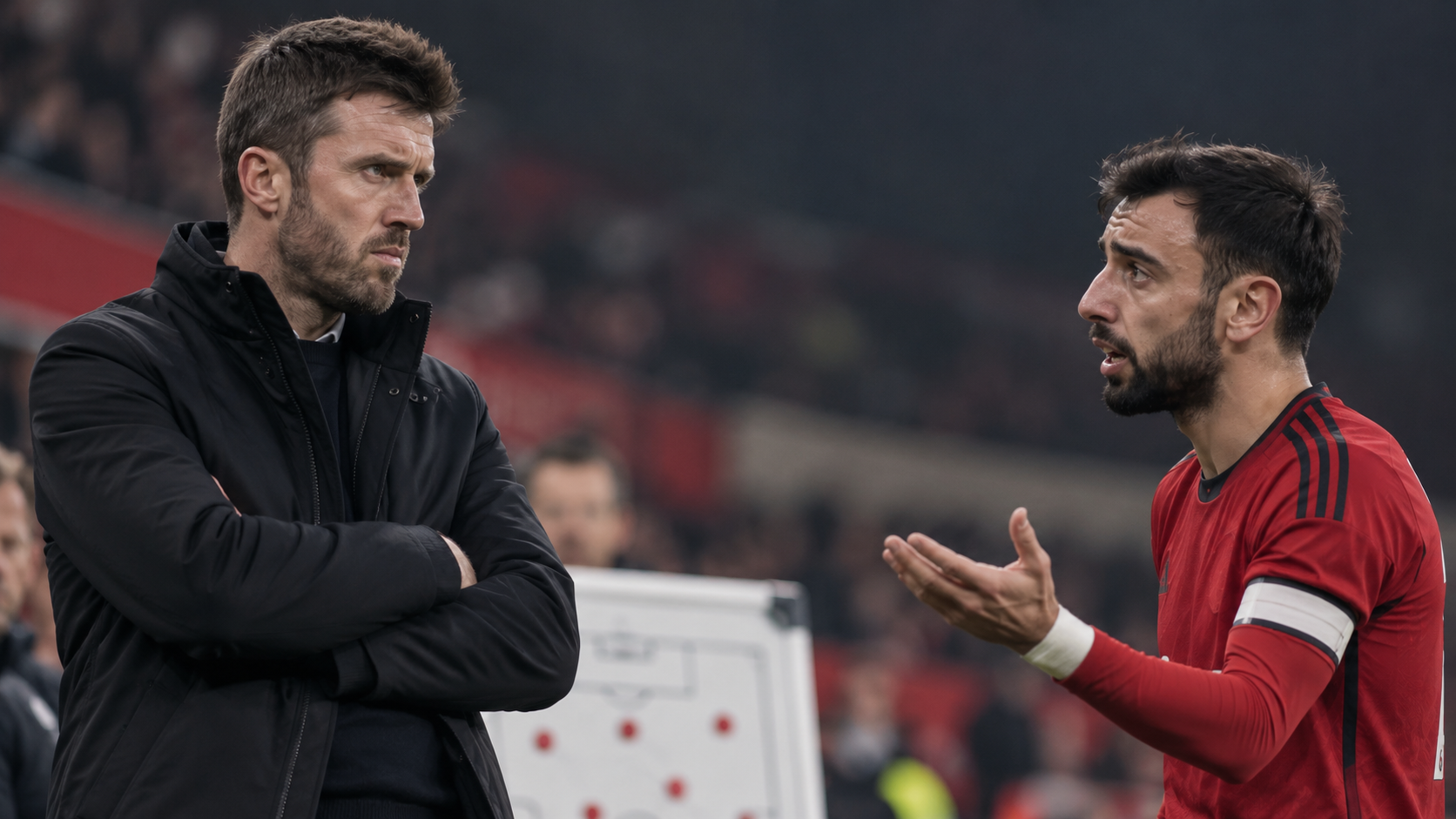 Furious Carrick on the Edge as Fernandes Slams Manchester United Tactics | Manchester United