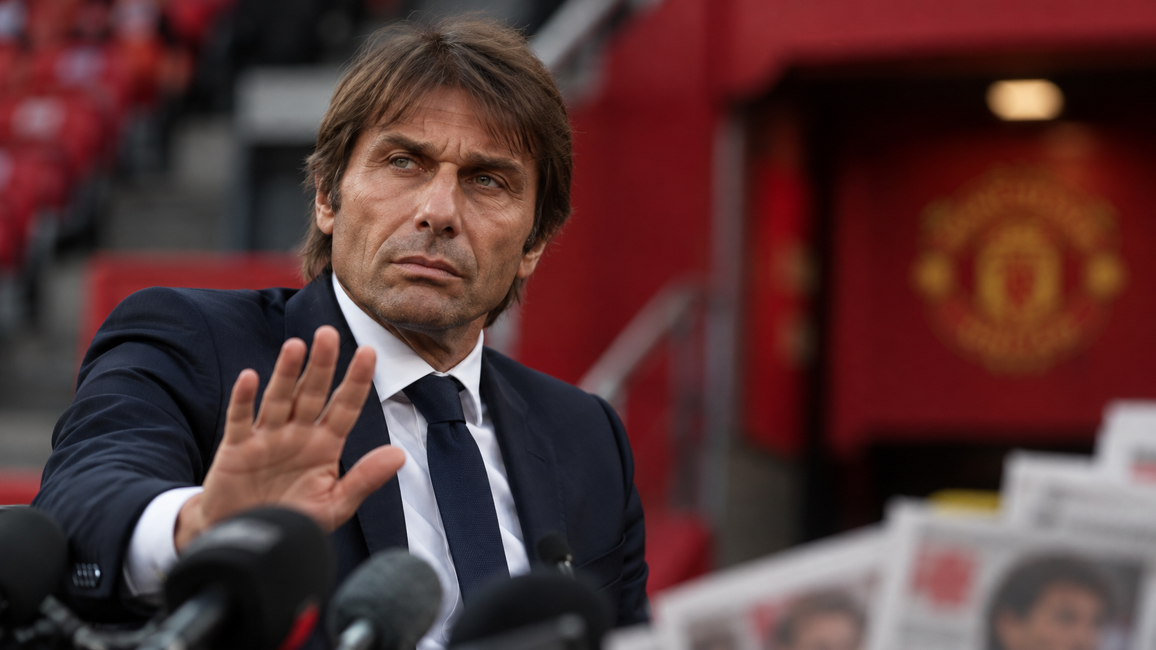 Antonio Conte Rejects 'Baseless' Manchester United Rumours