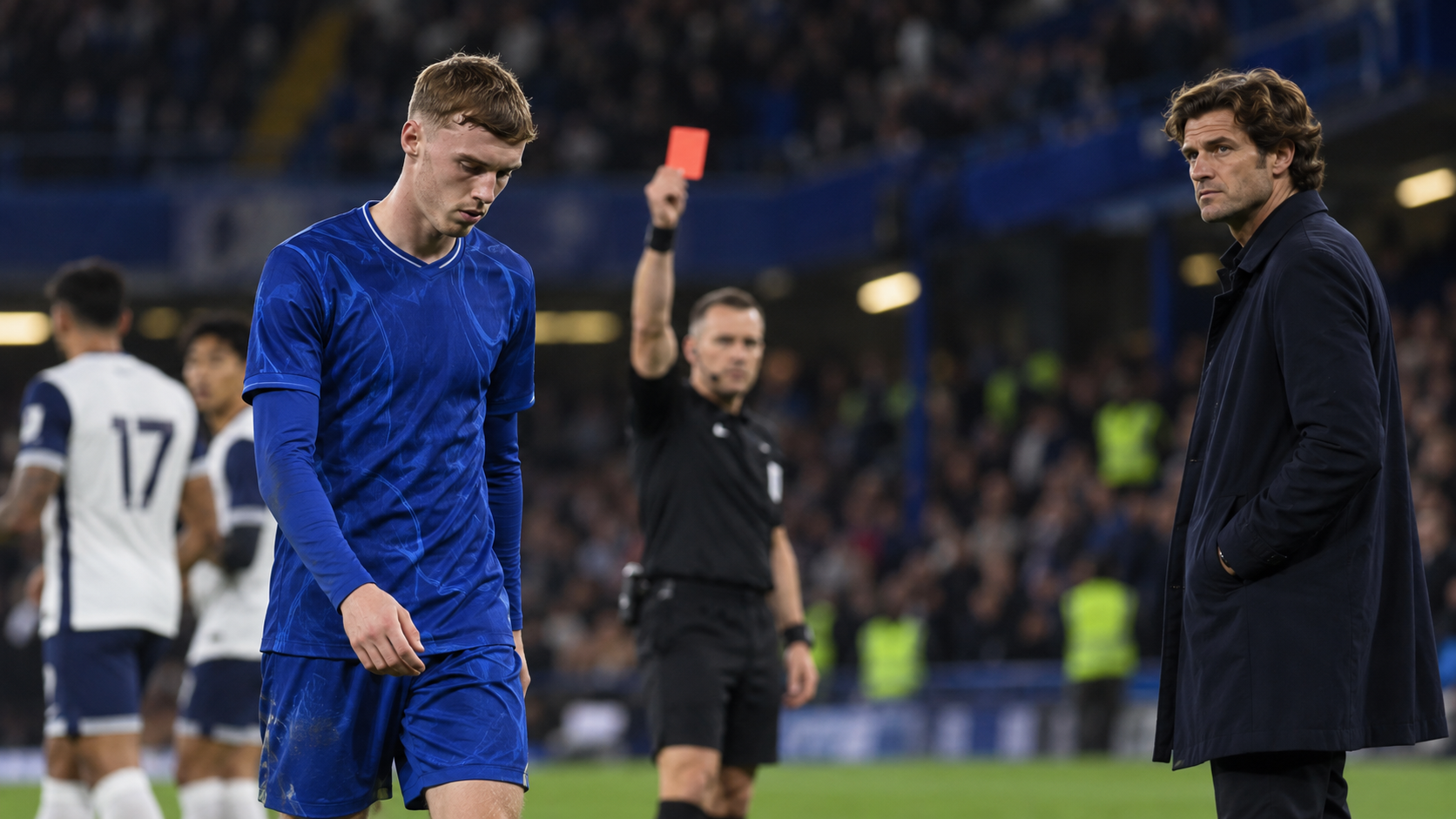 Alonso Calls on Cole Palmer to Learn from Red Card in Chelsea’s Loss to Spurs | Chelsea